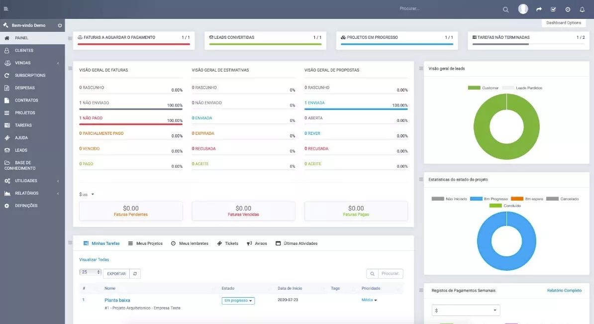 Script Php Perfex Crm Em Português Profissional