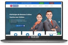 Site Para Igrejas Gerencivel E Responsivo