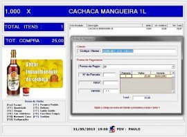 Programa Sistema Frente Caixa Pdv Comercio Lojas Automao